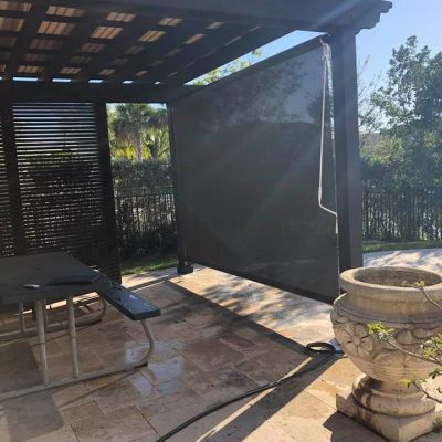 014 Crank Operated Patio Screens - Fort Worth, TX