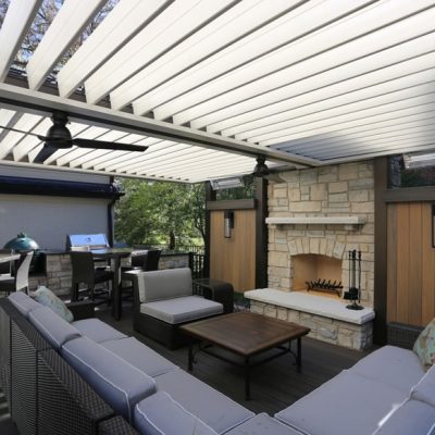 002 Louvered Patio Cover Dallas, TX