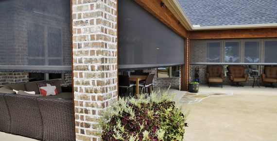 Motorized Retractable Screen Modern Porch Detroit By Tarnow Doors Inc