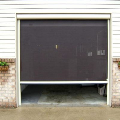003-Dallas Motorized Retractable Garage Door Screens