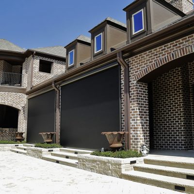 006-Electric Porch Shades-Three Oaks #2-Dallas, TX