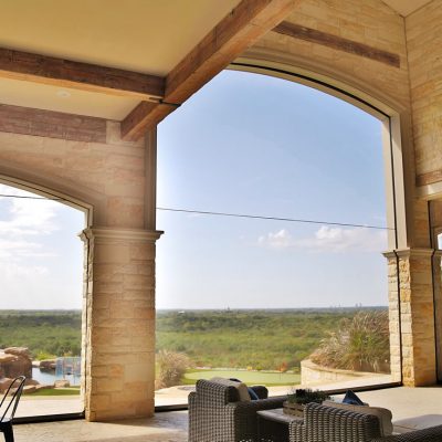 009-Motorized Porch Screens-Aubry, Texas