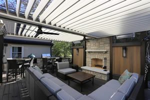 Louvered Roof Patio Covers
