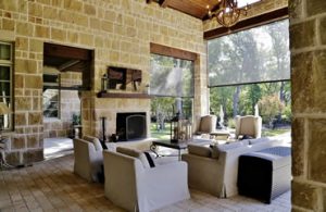 motorized shades for Dallas porches