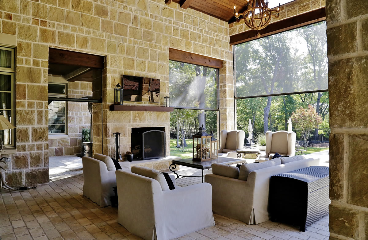 Fort Worth Electric Outdoor Shades