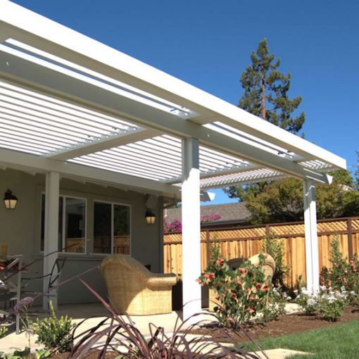 Fort Worth louvered roof for patio cover