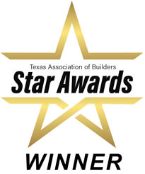 Texas Builder Association Winner - KJ Custom Outdoor Living