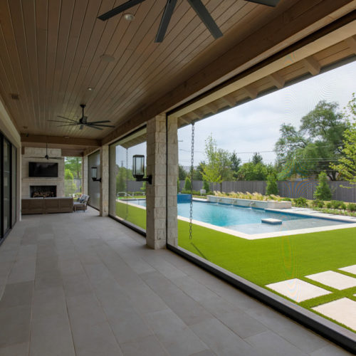 030 Palomar Dallas, TX Motorized Porch Shades