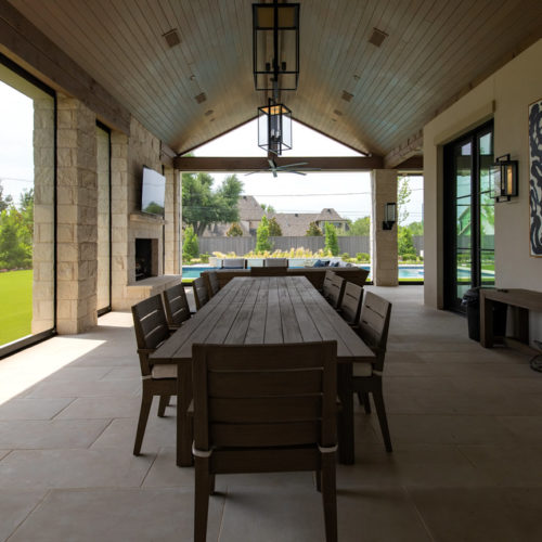 036 Palomar Dallas, TX Motorized Porch Shades