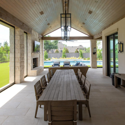 037 Palomar Dallas, TX Motorized Porch Shades