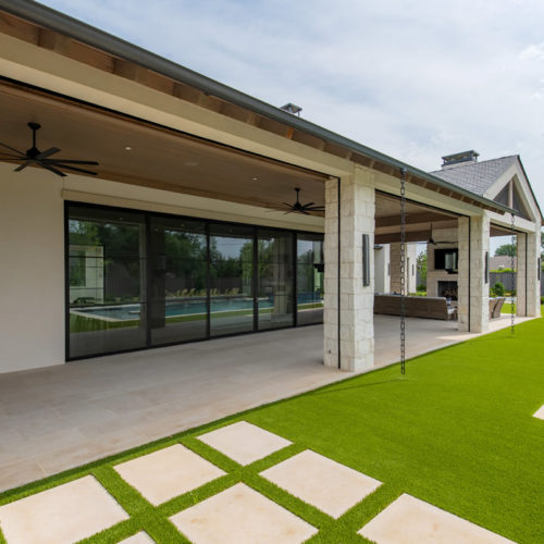 001 Palomar Dallas, TX Motorized Porch Shades