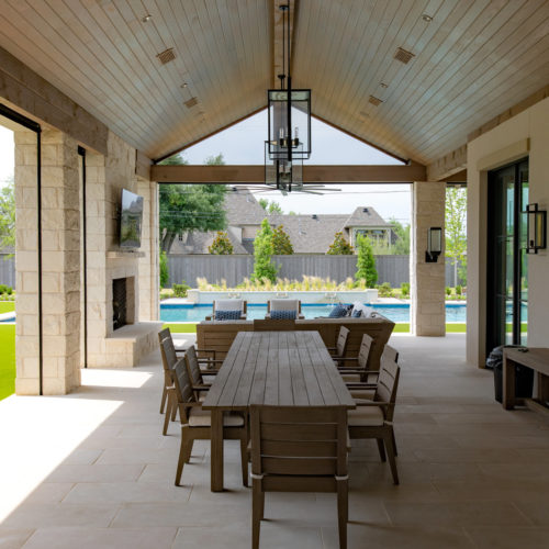 010 Palomar Dallas, TX Motorized Porch Shades