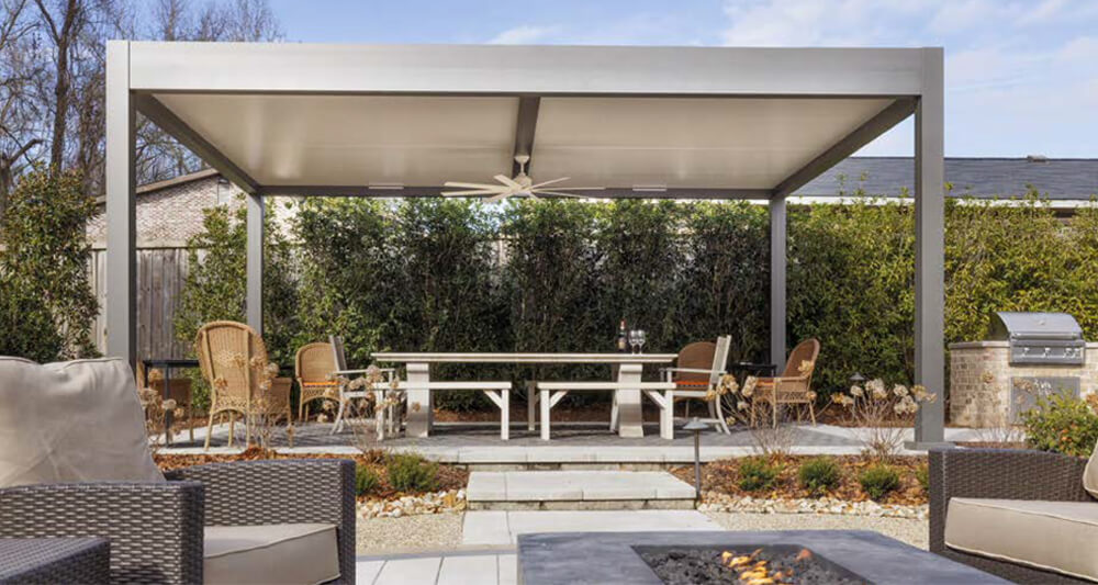 Azenco R-Shade-Premium-Insulated Patio Cover-Dallas